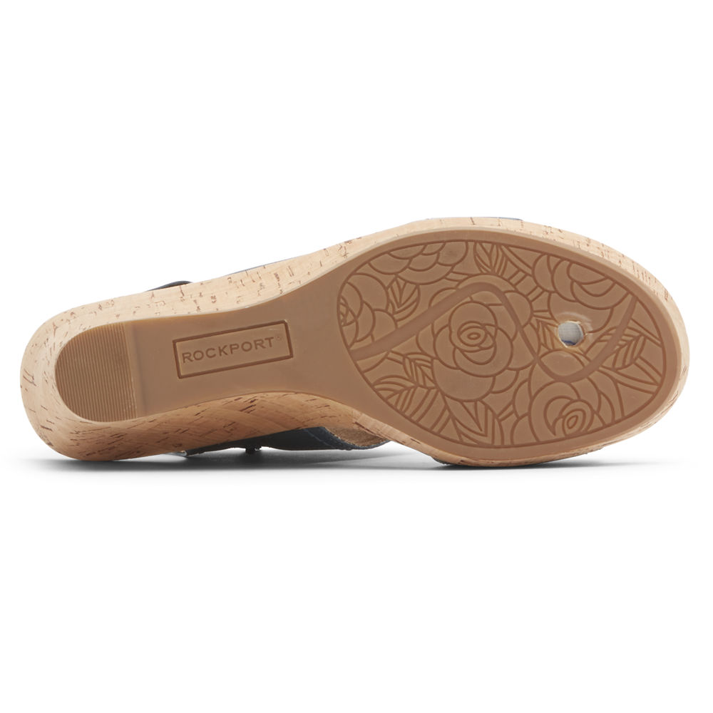 Rockport Sandaler Dam Blå - Briah Asymmetrical 2-Piece - PGESW8259